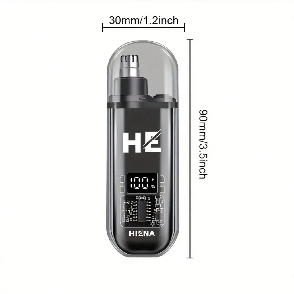 Ear Hair Trimmer, Unisex Nose Hair Remover, Mini Portable USB Rechargeable Stainless Steel Blade Quiet Motor Nose Hair Cleaner, Holiday Gift, Facial Hair Removal, Grooming Tool