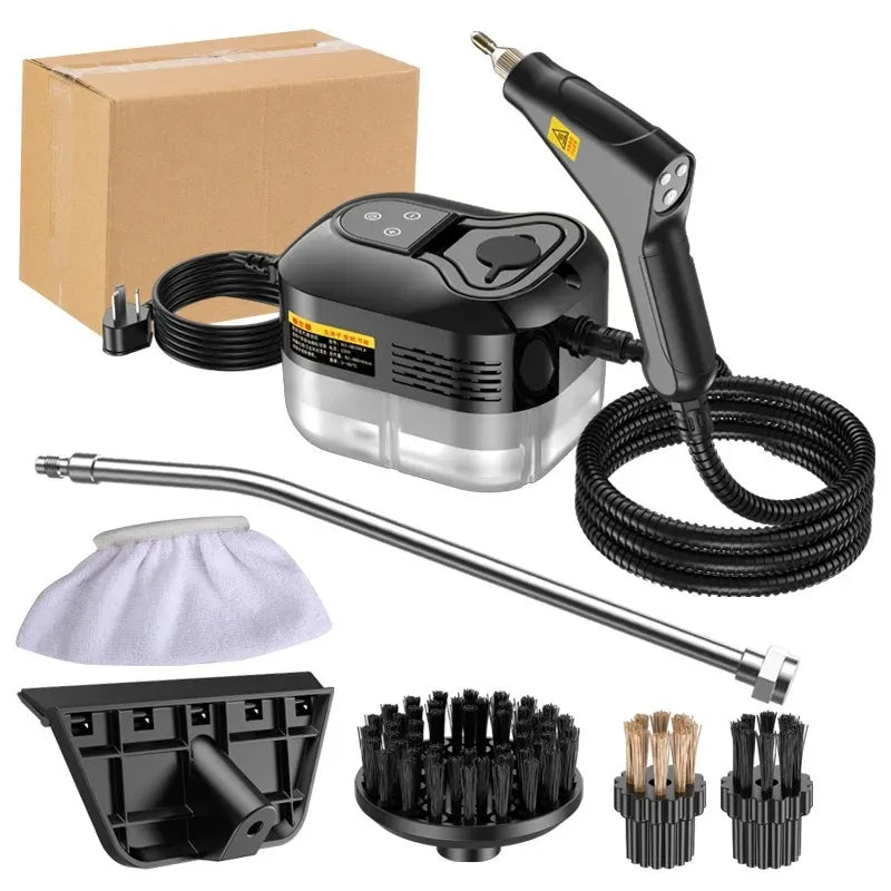 Handheld High Pressure Steam Cleaner High Temperature Household Cleaning Machine For Kitchen Car Sofa Window Tile Mirror