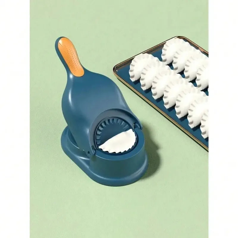 1-piece 2-in-1 Manual Dumpling Maker | Fast Dumpling Press Machine for Kitchen with anti stick design and easy cleaning
