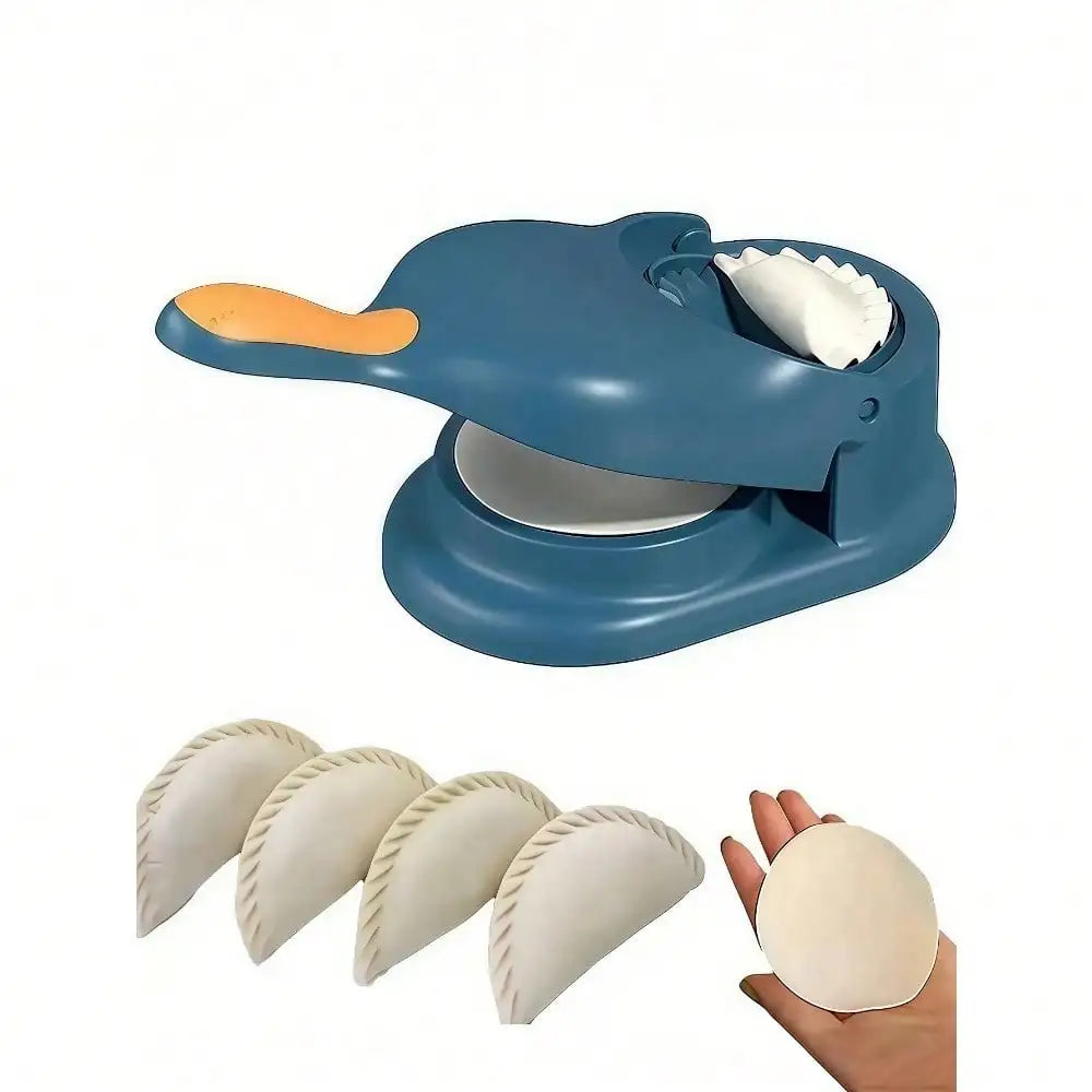 1-piece 2-in-1 Manual Dumpling Maker | Fast Dumpling Press Machine for Kitchen with anti stick design and easy cleaning
