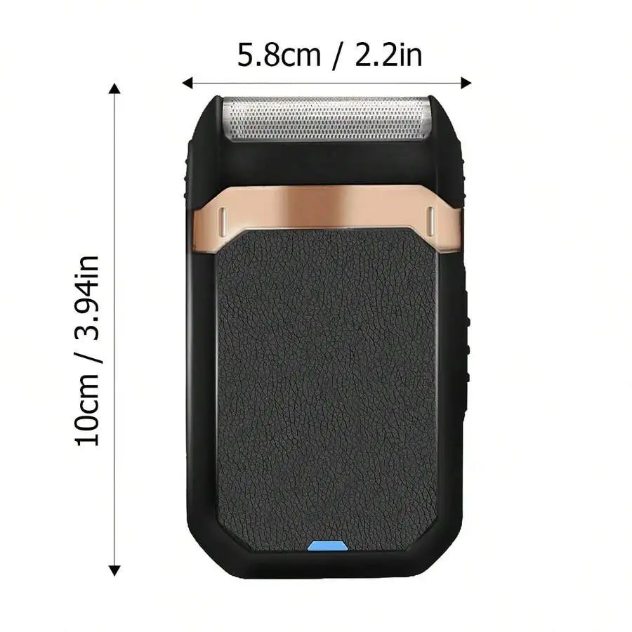 Rechargeable Electric Shaver For Men, Digital Display, Compact & Portable, Suitable For Business Travel And Men's Holiday Gift ，Cordless Detachable Electric Shaver For Face，Cordless Rechargeable Foil Shaver